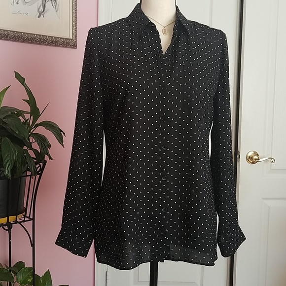 Chico's Tops - Chico's polka dot blouse 0 S 4
